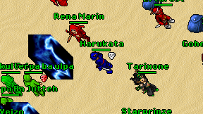 Harukata on screen
