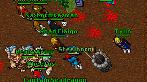Shad Flaigo on screen