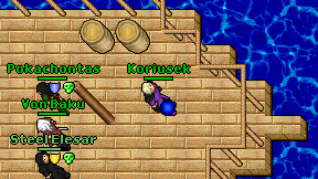 Koriusek on screen