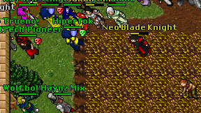 Neo Blade Knight on screen