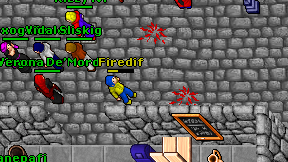 Firedif on screen