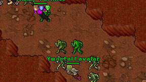 Ymortal Cavalar on screen