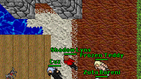 Shadow Lyns on screen
