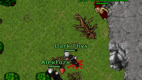 Dark Thys on screen