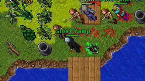 Glost Vamp on screen