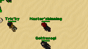 Master'shinning on screen