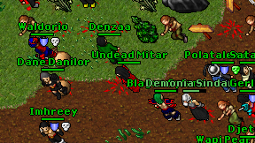 Undead Mitar on screen