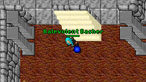 Balevolent Basher on screen