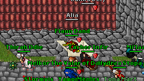 Flaun Dand on screen