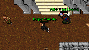 Depo Mobile on screen