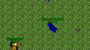 Xeron Dark on screen
