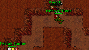 Hero of Over on screen