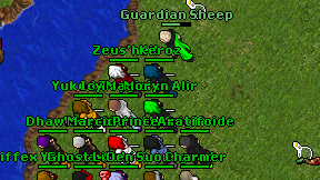 Guardian Sheep on screen