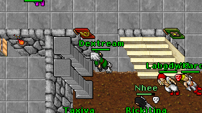 Dextream on screen