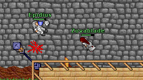 Zovablade on screen