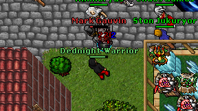 Dednight'Warrior on screen