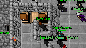 Sporee on screen