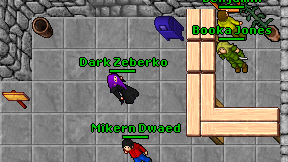 Dark Zeberko on screen