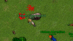 Chloe Nightspirit on screen