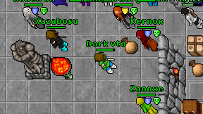 Dark vto on screen