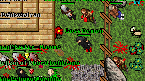 Goss Demon on screen