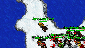 Arcana Lok on screen