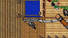 Liftman on screen