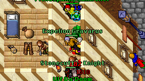 Expelion Gravarus on screen