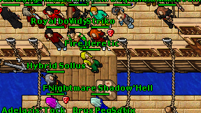 Fire Heretic on screen