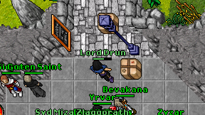 Lord Drun on screen