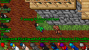 Tanog Stonecutter on screen