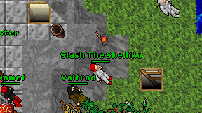Slash The Skelliko on screen