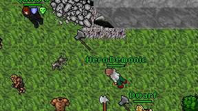 Hero Demonic on screen