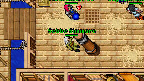 Sebbe Simmare on screen