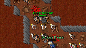 Icer Areon on screen