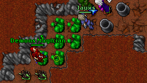 Demons Magician on screen