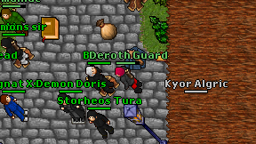 Deroth Guard on screen