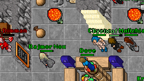 Bandit Dimman on screen