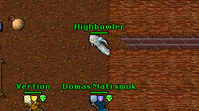 Highbowler on screen