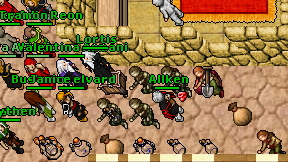 Allken on screen