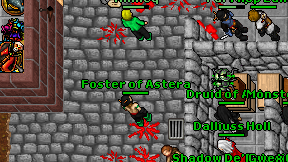 Foster of Astera on screen