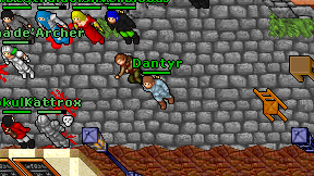 Dantyr on screen