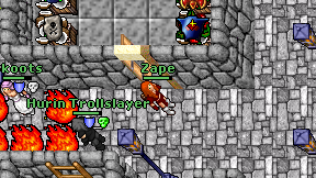 Zape on screen