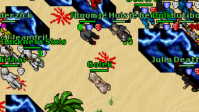 Golek on screen
