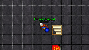 Frosthead on screen