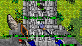 Sparkz Del'Trunks on screen