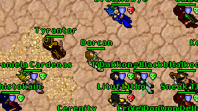 Dorcan on screen