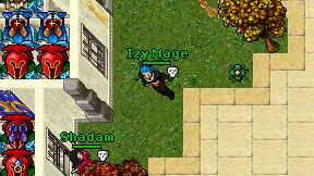 Izy Mage on screen