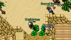 Walkirian on screen