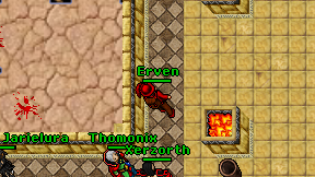 Erven on screen